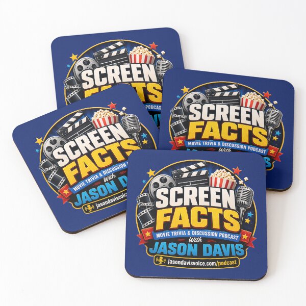 Item preview, Screen Facts Podcast Logo 3 designed and sold by PopCookies.
