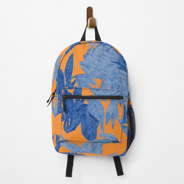 Item preview, Deep yellow and blue floral summer pattern designed and sold by Ruta.