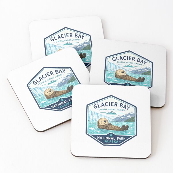 Item preview, Glacier Bay Coastal Nature Journey National Park Alaska Sea Otter Wildlife Travel designed and sold by Simsimah26Parks.