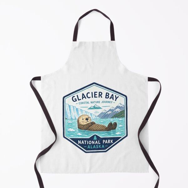 Item preview, Glacier Bay Coastal Nature Journey National Park Alaska Sea Otter Wildlife Travel designed and sold by Simsimah26Parks.