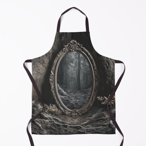 Item preview, mirror in the woods opening a door designed and sold by Marie Colençon.