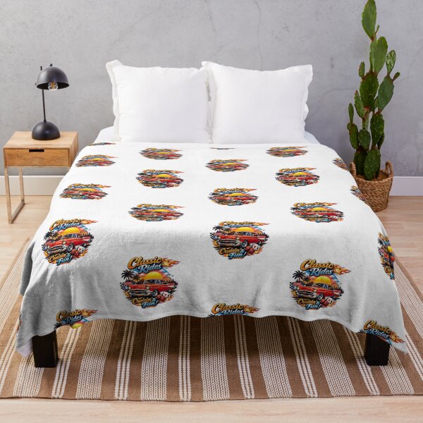 Item preview, Classic American Vintage Car Sunset designed and sold by AchraffPrint.