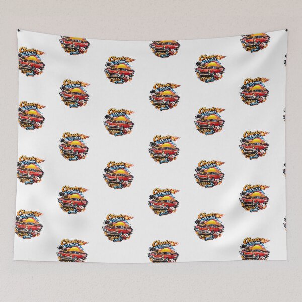 Item preview, Classic American Vintage Car Sunset designed and sold by AchraffPrint.