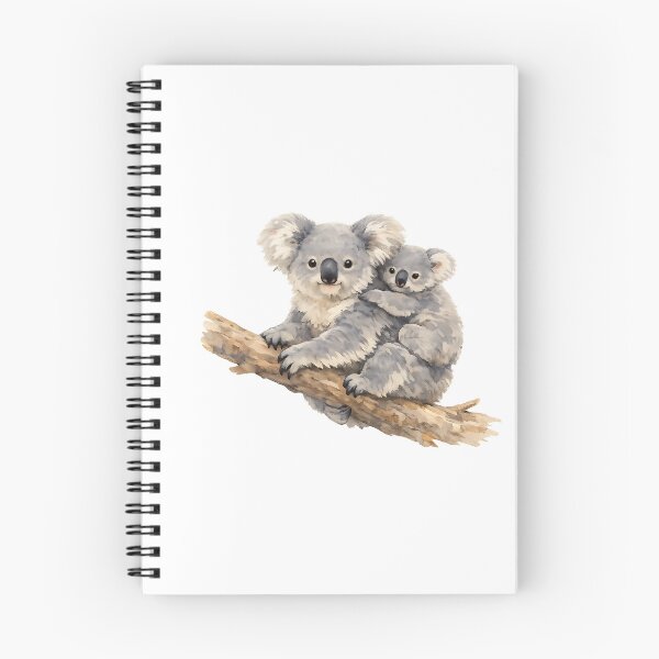 Item preview, Koala Carrying a Joey — Watercolour Illustration designed and sold by Jaruart.