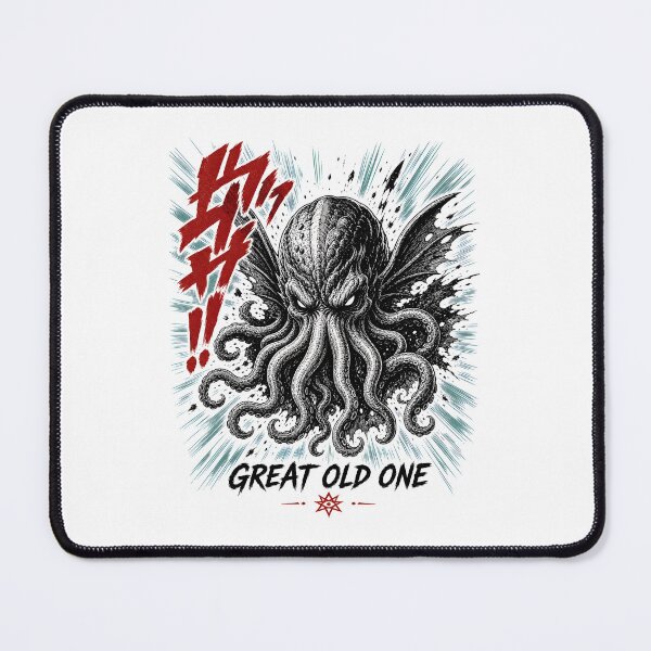 Item preview, Great Old One Cthulhu Anime Manga Sound Effect Graphic designed and sold by Fenay Designs.