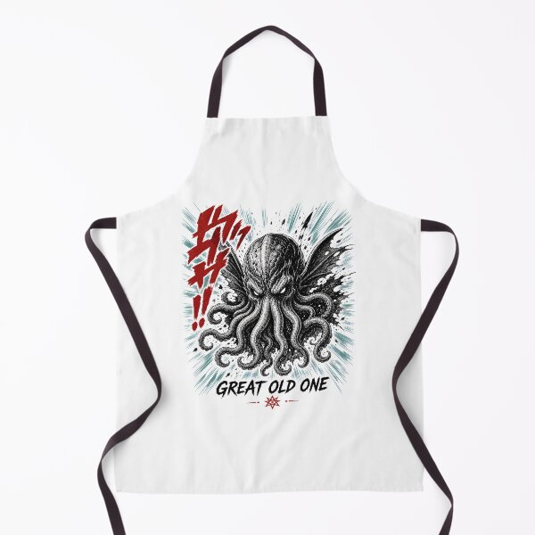 Item preview, Great Old One Cthulhu Anime Manga Sound Effect Graphic designed and sold by Fenay Designs.