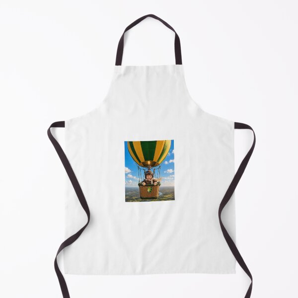 Item preview, Little Aviator in Hot Air Balloon Whimsical Adventure Art designed and sold by PrintableArt123.