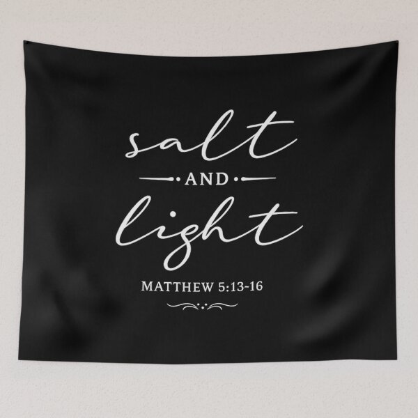 Item preview, Salt and Light Matthew 5:13-16,Bible Verse Women designed and sold by CloudyPress.