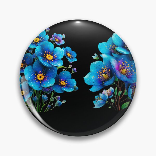 Item preview, Blue flowers  designed and sold by Palmtree94.