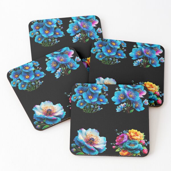 Item preview, Blue flowers  designed and sold by Palmtree94.