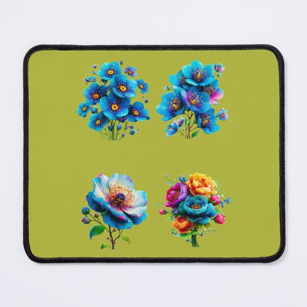 Item preview, Blue flowers  designed and sold by Palmtree94.