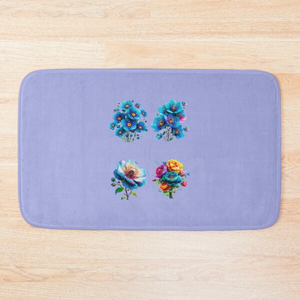 Item preview, Blue flowers  designed and sold by Palmtree94.