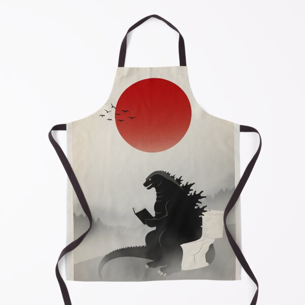 Item preview, Dino Reading on Toilet | Funny Japandi Minimalist Wall Art designed and sold by Syrupulse.