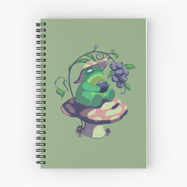 Item preview, Frog and Blueberry designed and sold by ellieoxenfree.