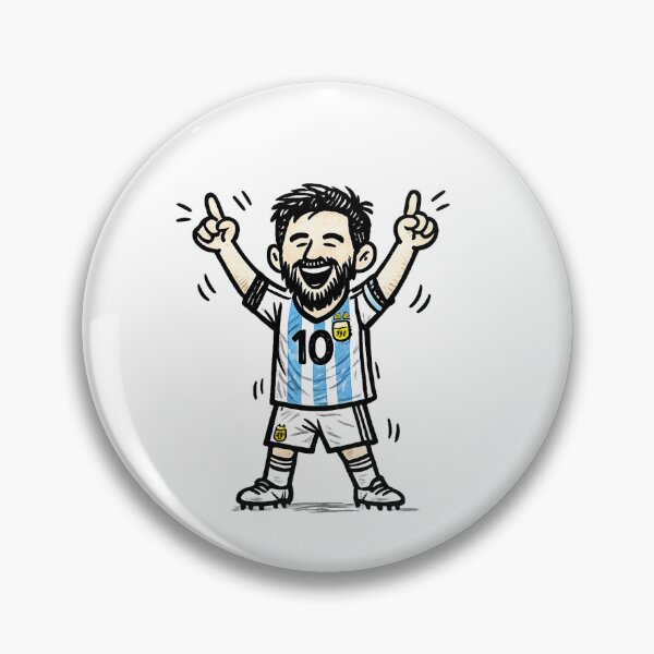 Item preview, Messi iconic pose designed and sold by P.L.U.T.O.