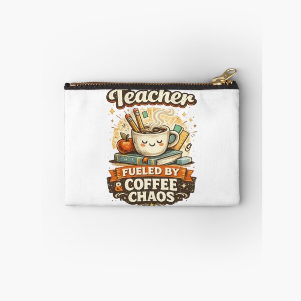 Item preview, Teacher Fueled by Coffee & Chaos - Teacher Gift designed and sold by MKarts96.