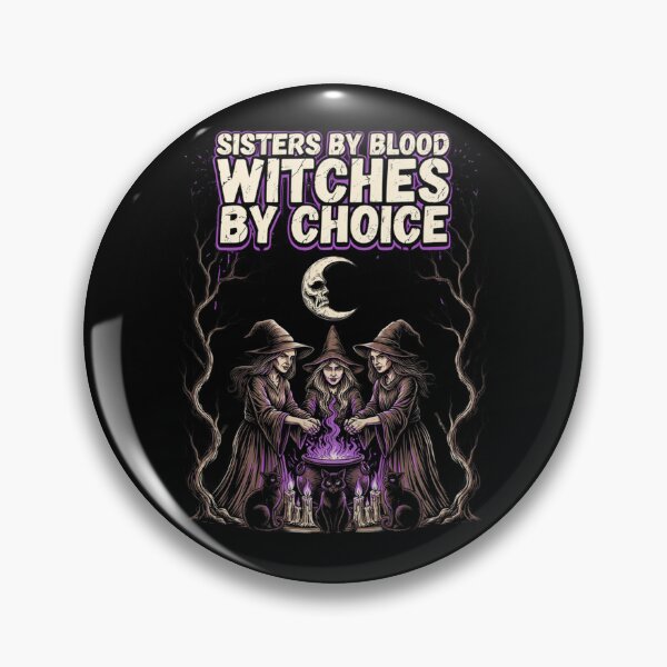 Item preview, Sisters by Blood Witches by Choice, Coven Cauldron Horror designed and sold by CryptReel.