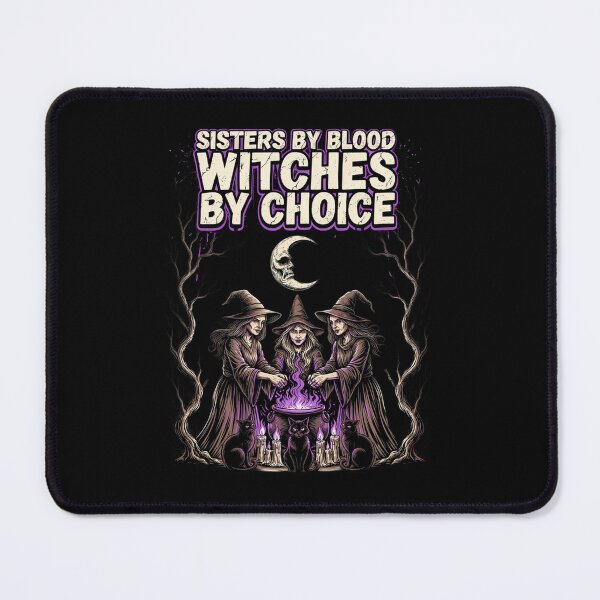 Item preview, Sisters by Blood Witches by Choice, Coven Cauldron Horror designed and sold by CryptReel.