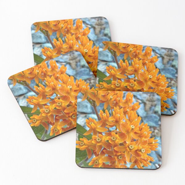 Item preview, Fiery Little Orange Flowers designed and sold by Betsy Phillips.