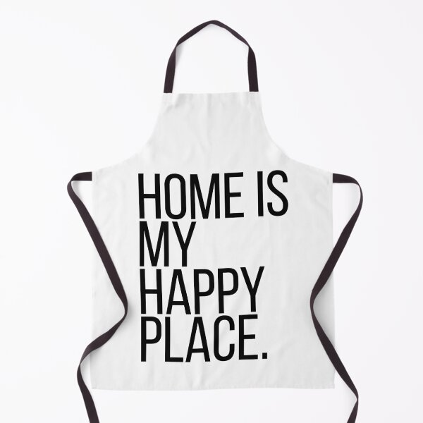 Item preview, Home Is My Happy Place | Funny Introvert Shirt | Minimalist Homebody Typography Tee designed and sold by OveloStudios.