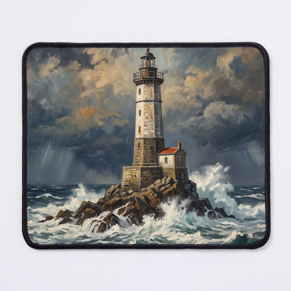 Item preview, Ar Men Lighthouse, France designed and sold by Theodor Decker.