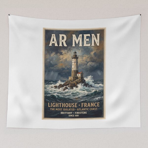 Item preview, Ar Men Lighthouse, France designed and sold by Theodor Decker.