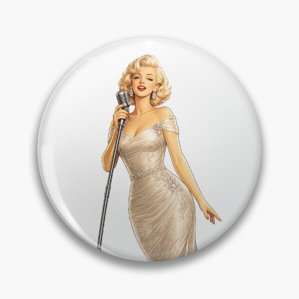 Item preview, Marilyn Monroe Retro Pop Art Print designed and sold by Nurzhik.