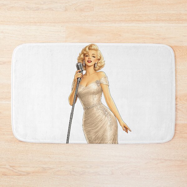 Item preview, Marilyn Monroe Retro Pop Art Print designed and sold by Nurzhik.