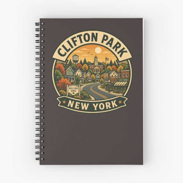 Item preview, Clifton Park New York Vintage Hometown Travel Badge designed and sold by American Travels.