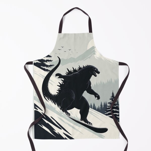 Item preview, Dino Snowboarding | Minimalist Nordic Winter Art designed and sold by Syrupulse.