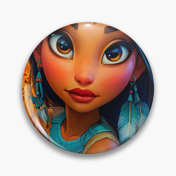 Item preview, Portrait of a Native American Girl in Nature designed and sold by Artessie.