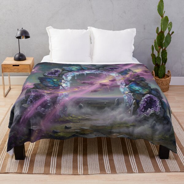 Item preview, Crystal Galaxy Portal | Cosmic Fantasy Gateway designed and sold by DreamyWallVibes.