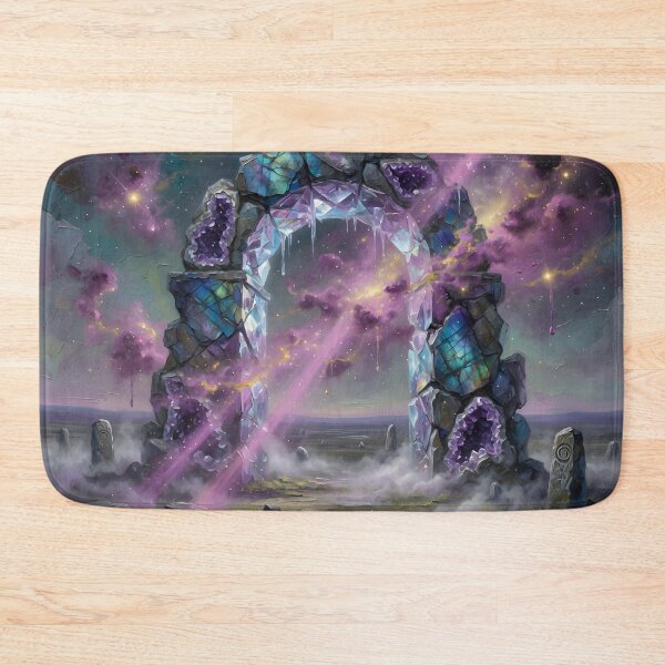 Item preview, Crystal Galaxy Portal | Cosmic Fantasy Gateway designed and sold by DreamyWallVibes.