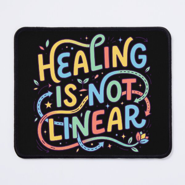 Item preview, Healing is Not Linear designed and sold by The Quiet Canvas By Jacky.
