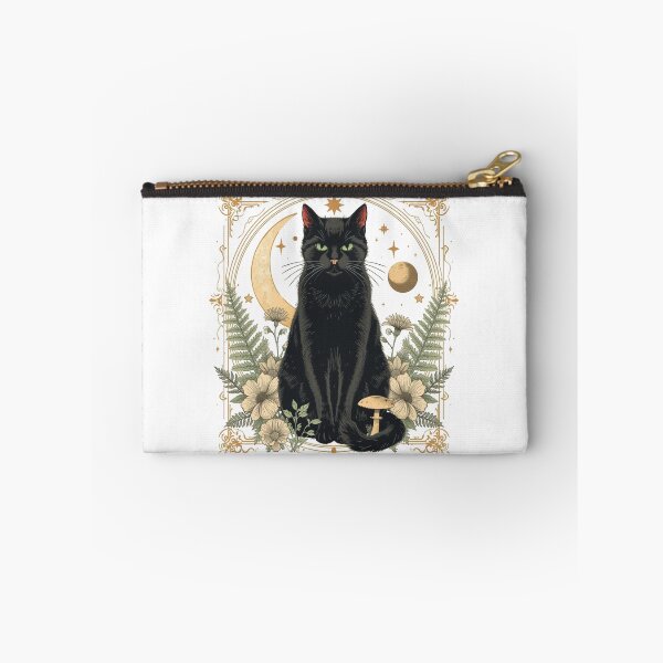 Item preview, Mystical Black Cat Celestial Vintage T-Shirt | Botanical Witchcore Graphic Tee | Moon & Stars Gothic Nature Shirt | Cottagecore Cat Gift designed and sold by Cavalier-org.