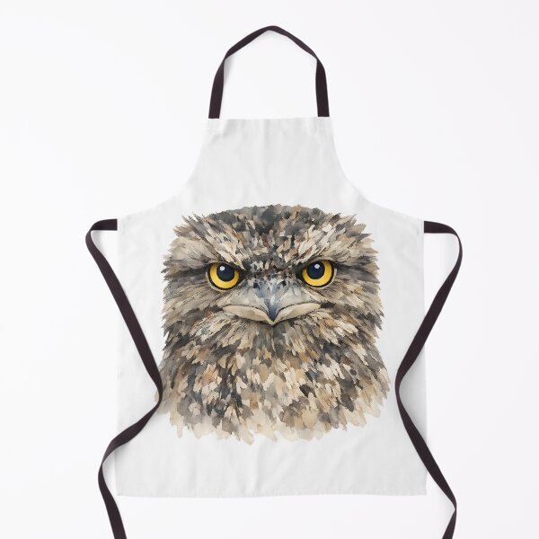 Item preview, Tawny Frogmouth Portrait — Watercolour Illustration designed and sold by Jaruart.