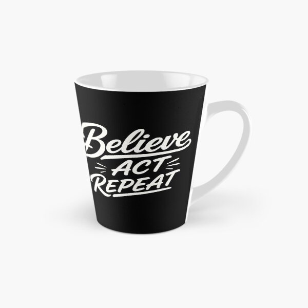 Item preview, Believe Act Repeat – Positive Mindset designed and sold by Verse & Vibes.