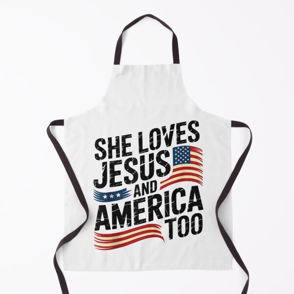Item preview, She Loves Jesus And America Too Southern Patriotic American Flag Country Art designed and sold by EvandSolis.