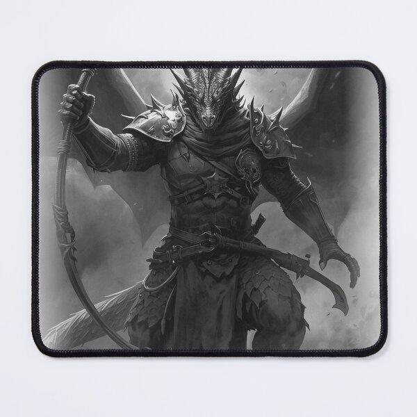 Item preview, Bisento Dragon Warlord — Japanese Dark Warrior Art designed and sold by Tokyo Neo Noir Collective .
