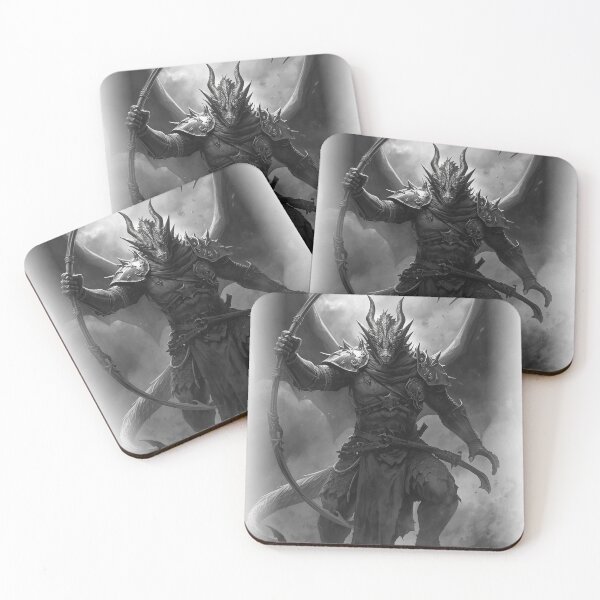 Item preview, Bisento Dragon Warlord — Japanese Dark Warrior Art designed and sold by Tokyo Neo Noir Collective .