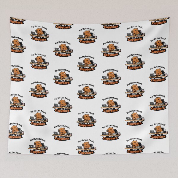 Item preview, Funny Corporate Burnout Capybara Per My Last Email designed and sold by yanejoy.