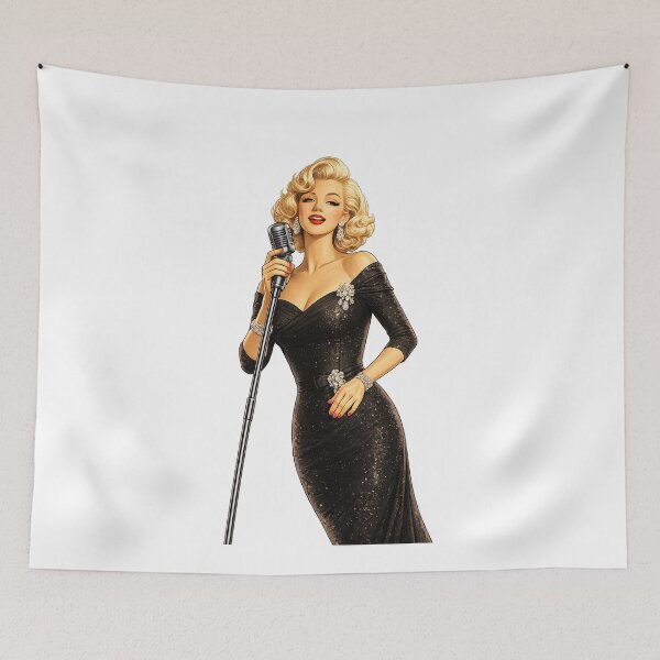 Item preview, Vintage Marilyn Monroe Portrait Wall Art designed and sold by Nurzhik.