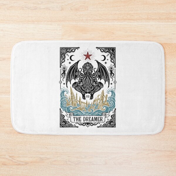 Item preview, The Dreamer Tarot Card Cthulhu Sunken Ruins Rlyeh Gothic designed and sold by Fenay Designs.