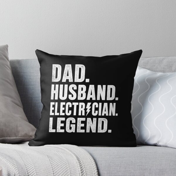 Item preview, Electrician Dad Husband Legend – Retro Father’s Day Design designed and sold by viectory.