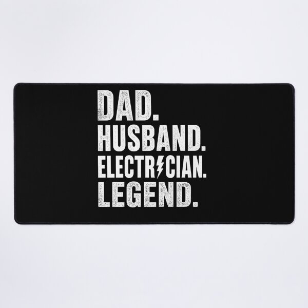 Item preview, Electrician Dad Husband Legend – Retro Father’s Day Design designed and sold by viectory.