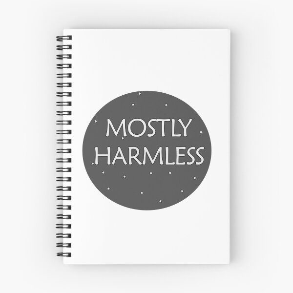 Item preview, Mostly Harmless | Hitchhiker’s Guide to the Galaxy Inspired Minimalist Sci-Fi Design | 42 Space Humor designed and sold by BlueBakes.