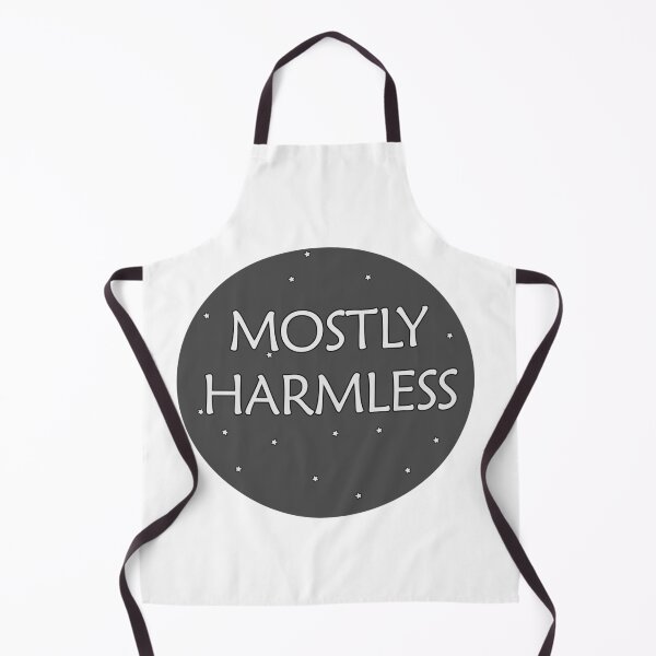 Item preview, Mostly Harmless | Hitchhiker’s Guide to the Galaxy Inspired Minimalist Sci-Fi Design | 42 Space Humor designed and sold by BlueBakes.