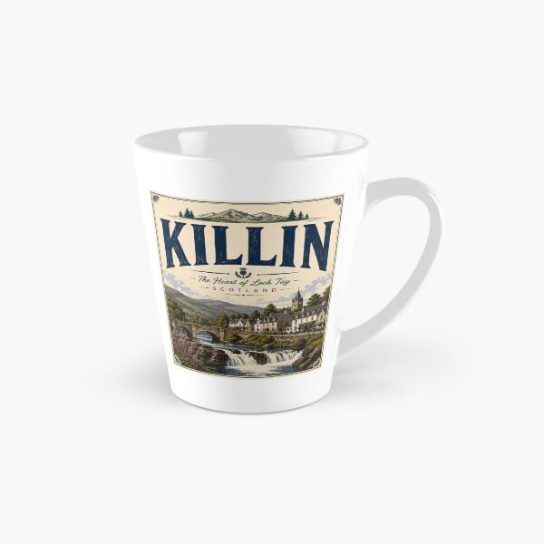 Aperçu de l'œuvre Le village de Killin en Écosse créée et vendue par PamLeeDesign.