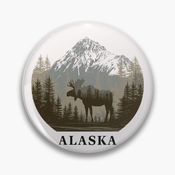 Item preview, Alaska USA Logo Design #2 designed and sold by GoldenAurora91.