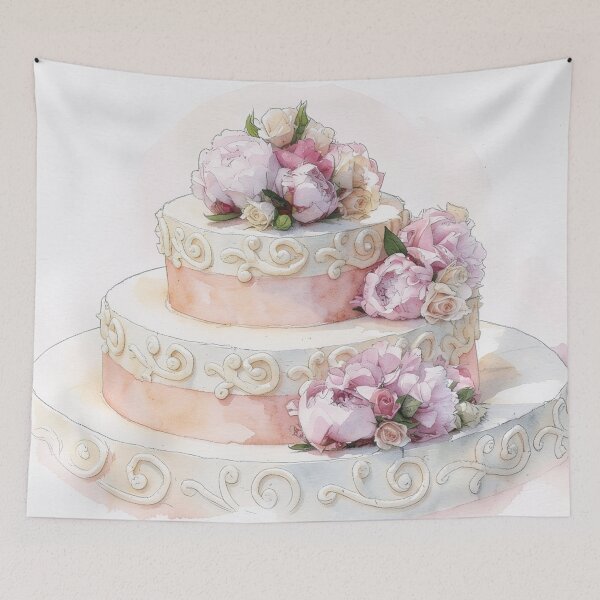 Item preview, Wedding Cake designed and sold by tomorrowsart.